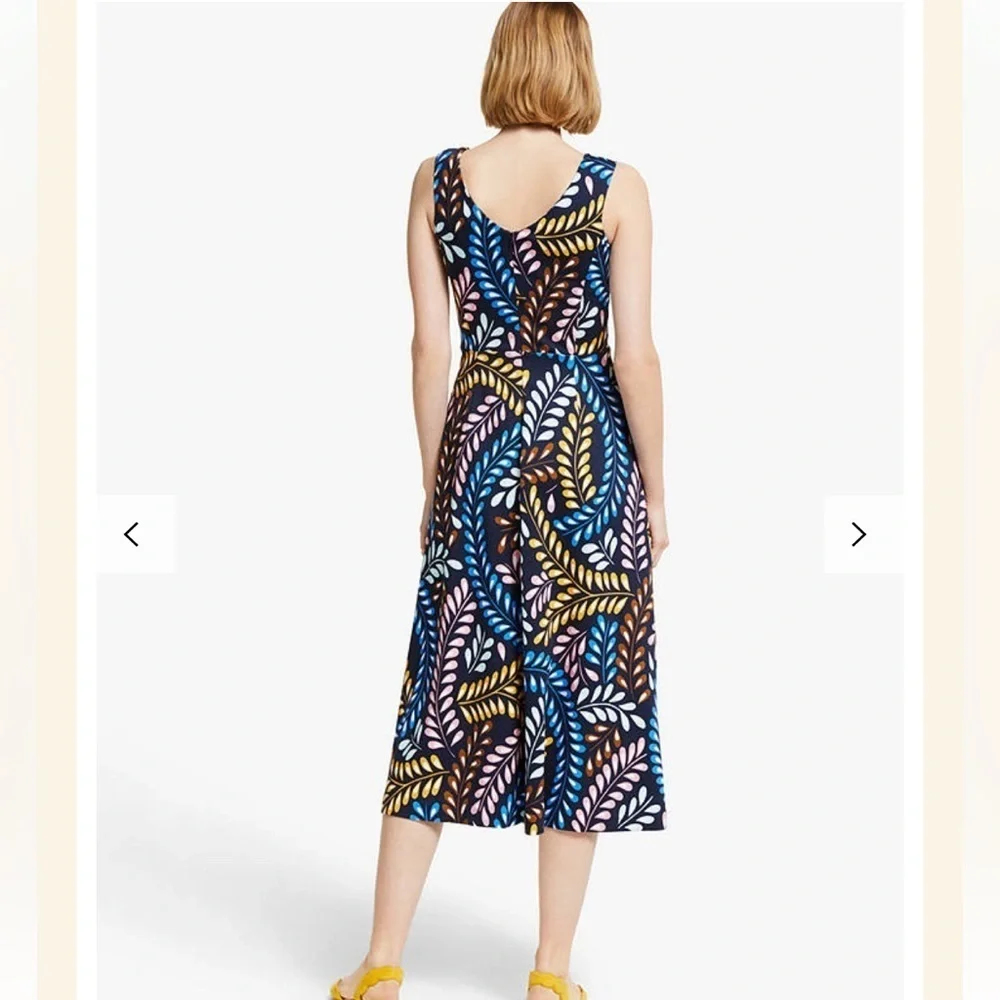 Boden Mary Sleeveless Print Midi Dress - Picture 9 of 14